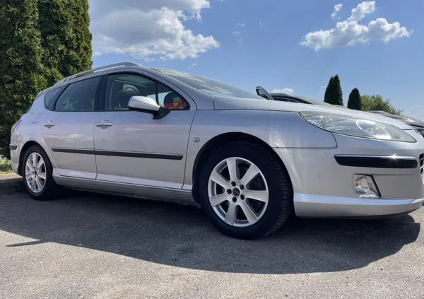 peugeot Peugeot 407 cena 13400 przebieg: 212000, rok produkcji 2008 z Piła